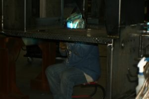 Bergkamp Employee welding