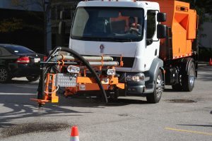 Bergkamp SP5 fixing pothole