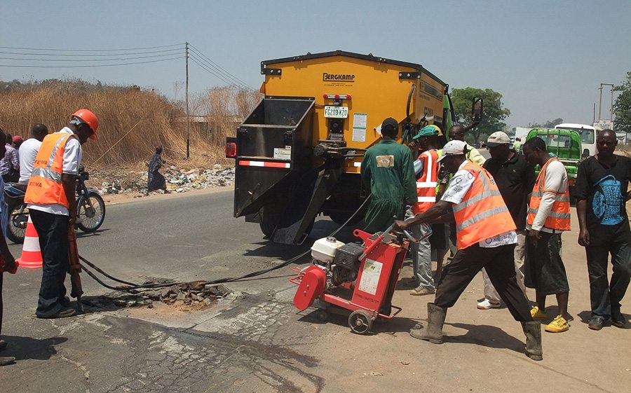 FP5 Pothole Patching Nigeria