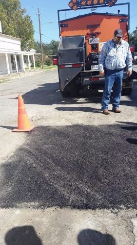 City of Pearsall Pothole Repair